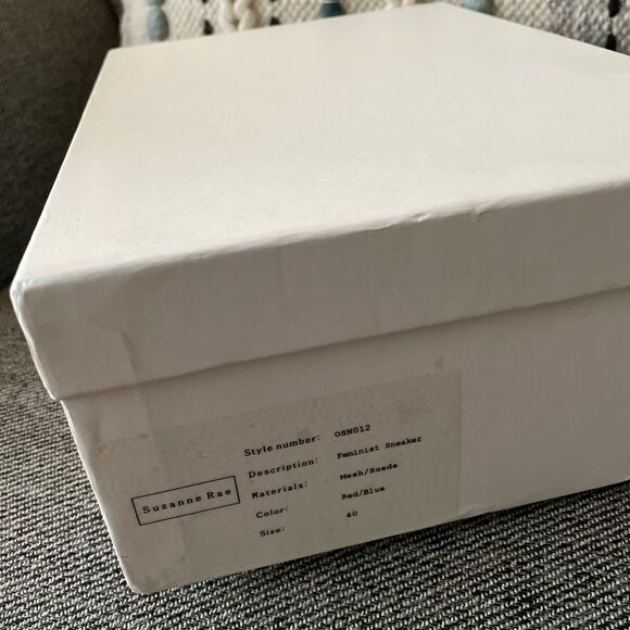 NWT Suzanne Rae Feminist Sneakers 40 - Picture 13 of 13